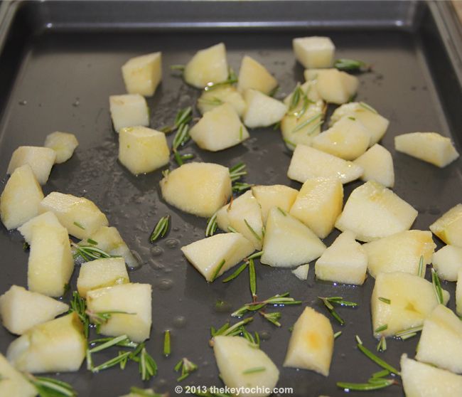 roasted honeycrisp apples