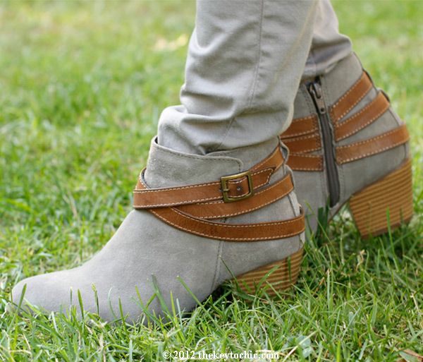 Sonoma Life + Style buckle ankle strap booties, ankle strap boots, Rag & Bone Harrow look a like boots