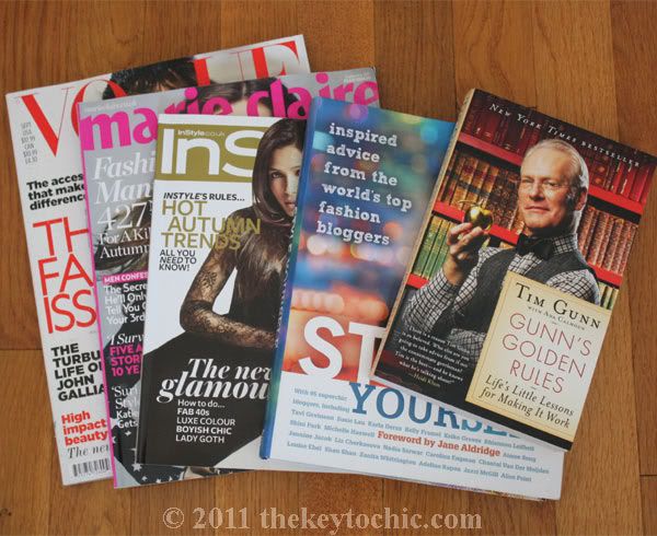 September 2011 fashion magazines, Style Yourself book