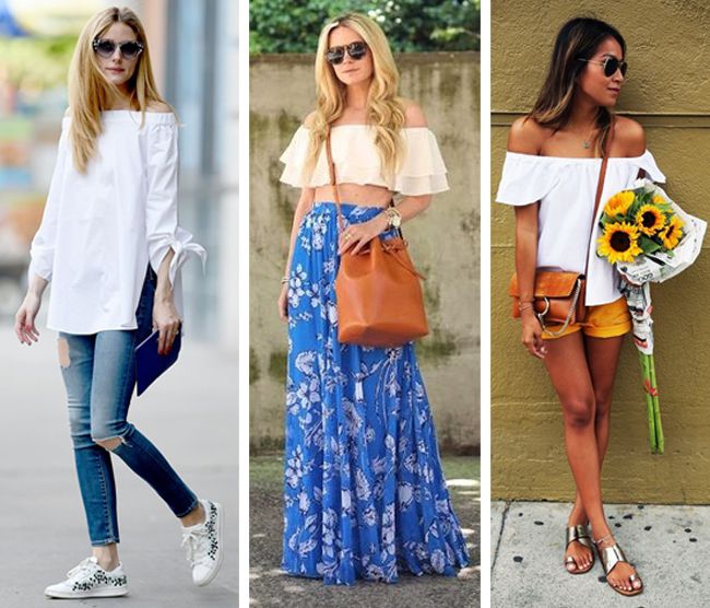 Off-The-Shoulder-Tops-blogger-Street-Style, how to wear the off the shoulder trend