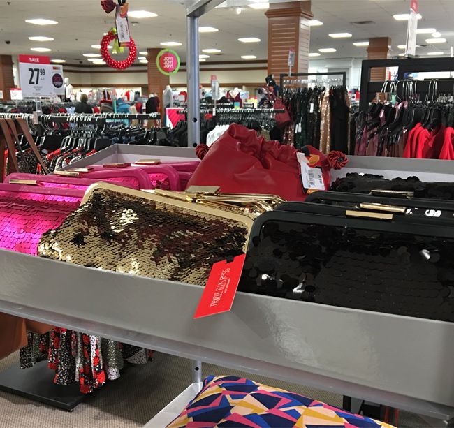 Tracee Ellis Ross for JCPenney clutches