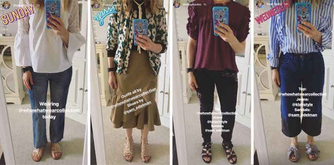 Fall 2017 Who What Wear Collection outfits