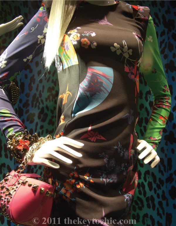 Versace for H&M printed dress