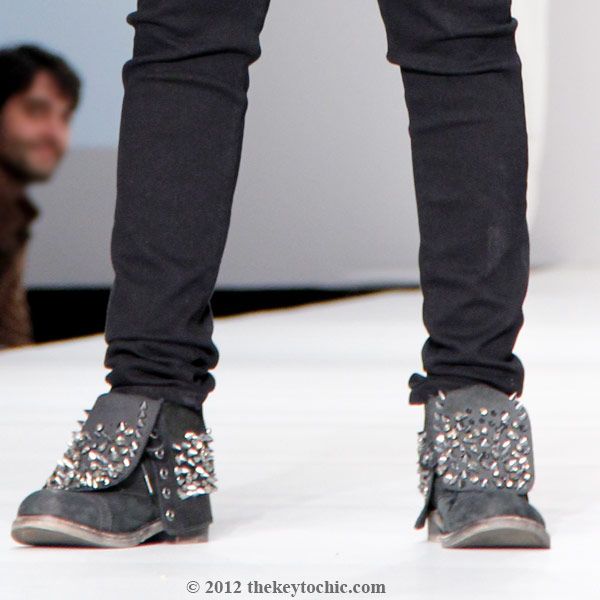 studded boots, Mikey Koffman style
