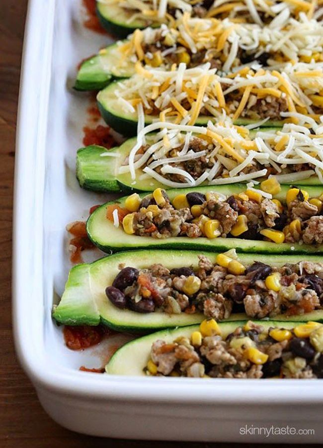 turkey stuffed zucchini recipe
