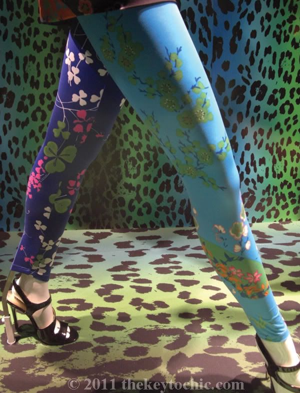 Versace for H&M printed leggings