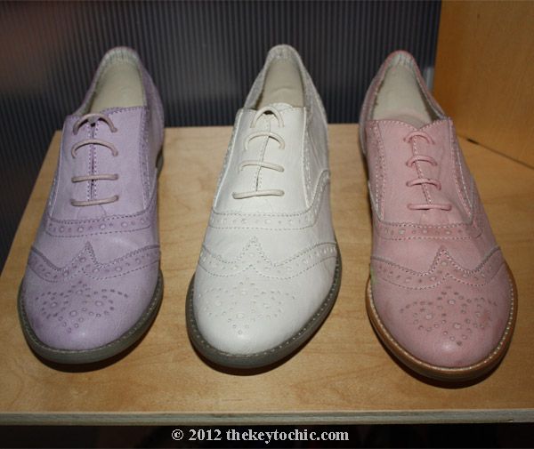 Very Volatile pastel oxfords