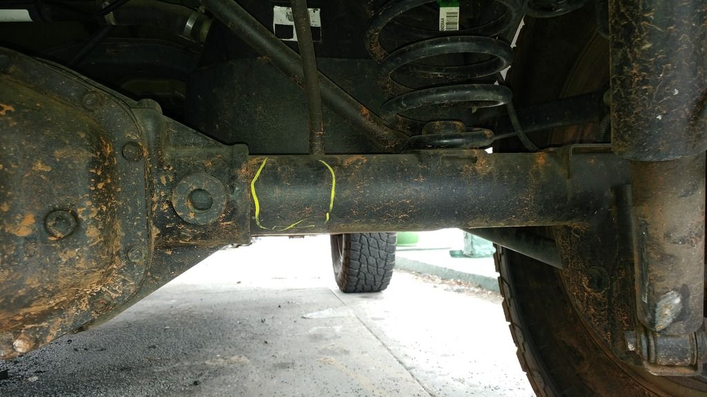 Bent Rear Axle Shafts?!? WITH PICS Jeep Wrangler JK Forum