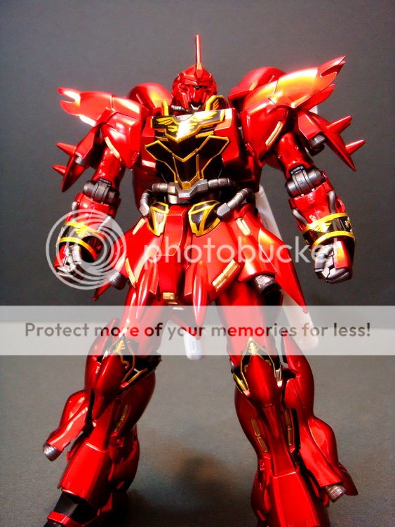 新红色彗星 : hg 电镀版 sinanju 新安洲