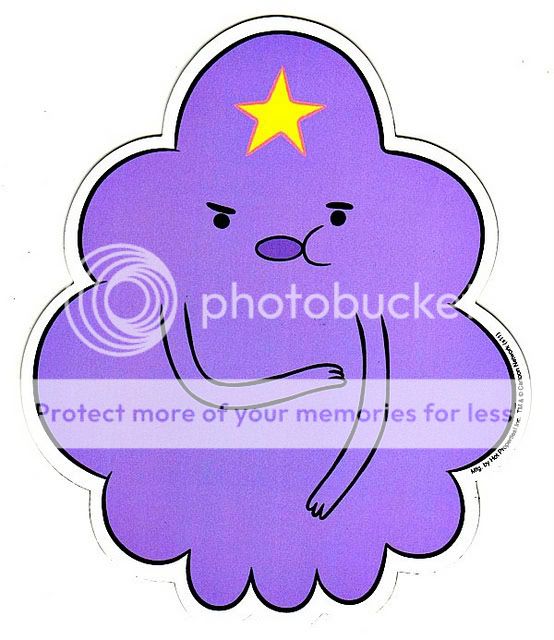LUMPY SPACE PRINCESS LSP Adventure Time Large Oversized Magnet 