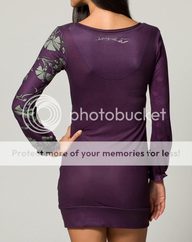   VEST BILMA Jersey Dress Tunic   High Fashion Couture Floral  