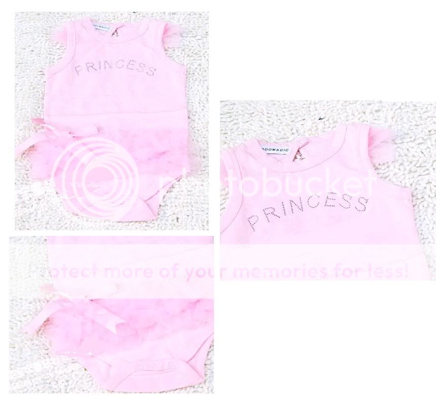 Baby Girl Pink Bling Princess Ruffle Tutu Vest 3 24M