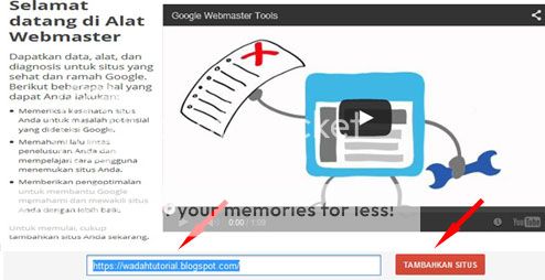 daftarkan Blog ke Google Webmaster Tools