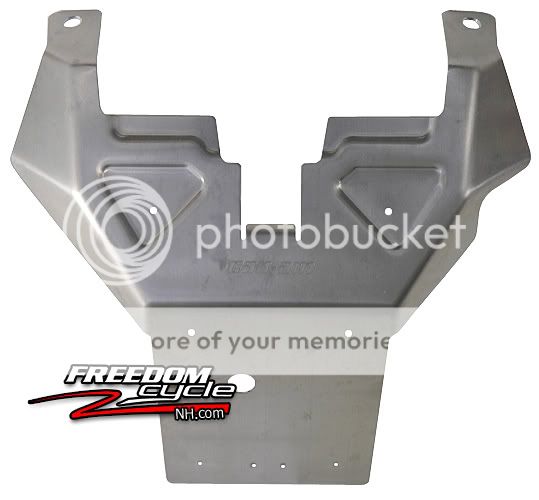 CAN AM COMMANDER ALUMINUM FRONT SKID PLATE CAN AM BEEFY  
