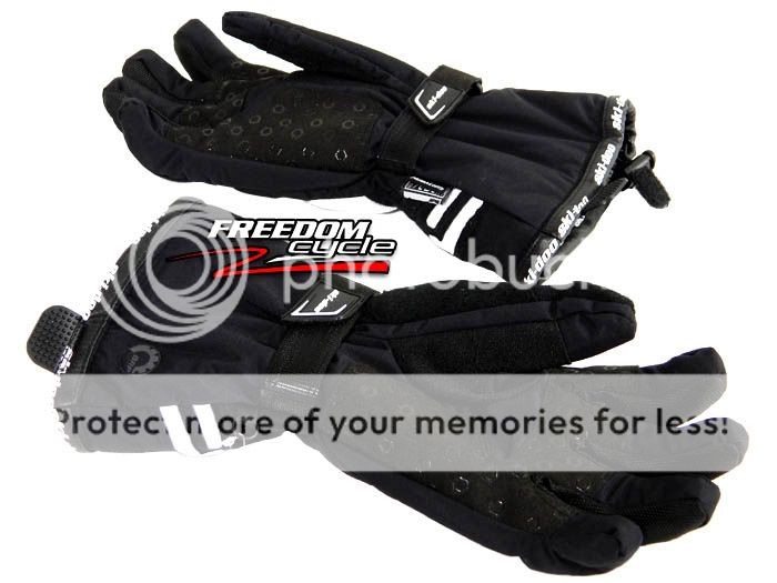   SKI DOO SKIDOO X TEAM NYLON SNOWMOBILE GLOVES MANY SIZES 446198  