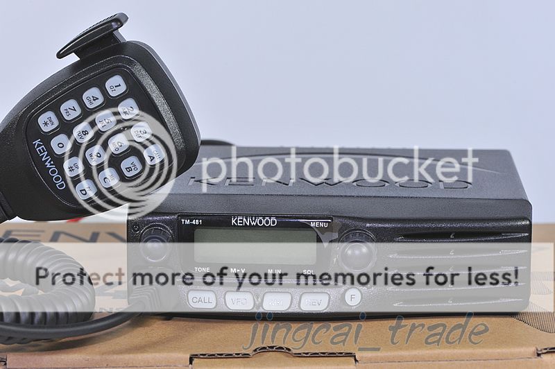 Kenwood TM481A UHF 400470MHz Mobile Two Way Radio Car Taxi Truck Transceiver eBay