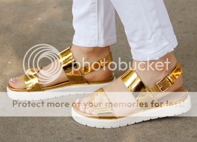 gold Aldo Parramore sandal, sporty sandal trend