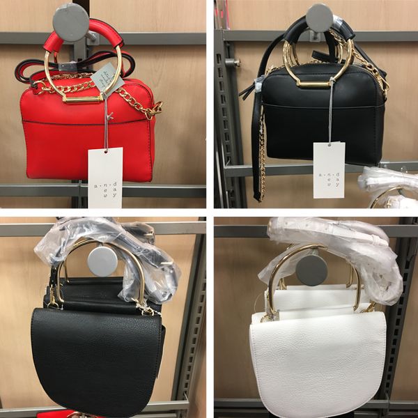 A New Day TargetRing handle Bags, Chloe Nile bag dupes