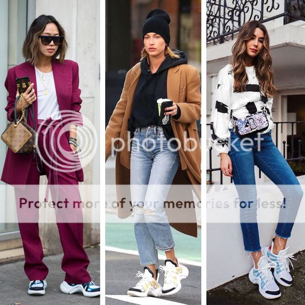 Fashion Trend Guide: The Look for Less - Louis Vuitton Archlight Sneakers