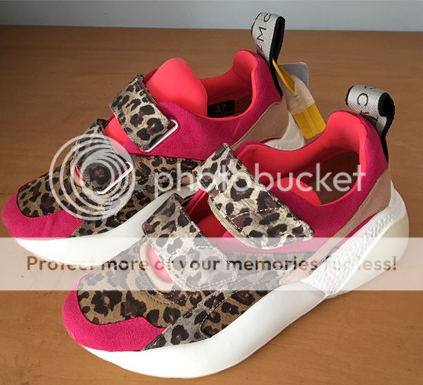 stella mccartney eclypse leopard print sneakers