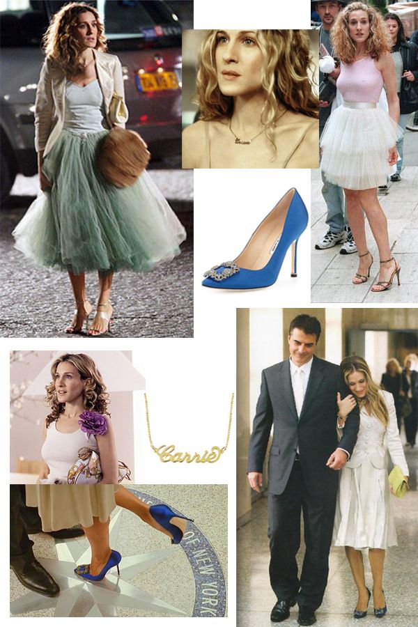 Sex and the City fashion, Carrie Bradshaw Style