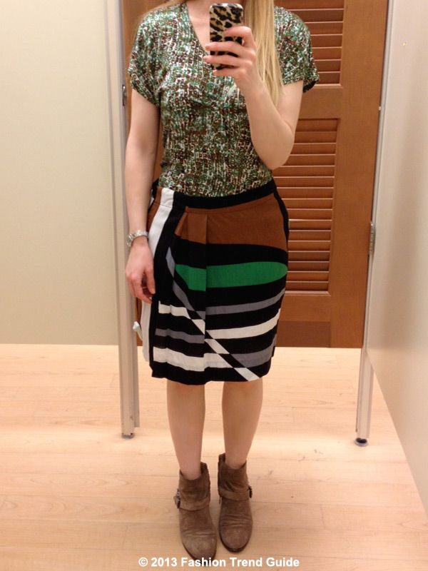 Derek Lam for Kohl's DesigNation clothing review, Derek Lam Kohl's fitting room