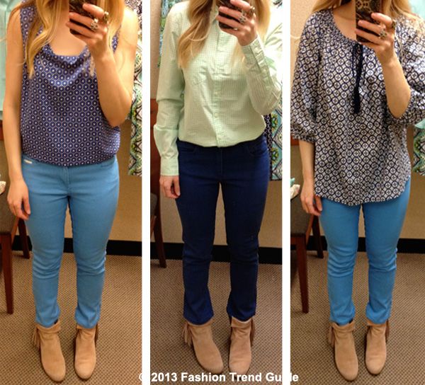 Joe Fresh at JCP outfits, Joe Fresh skinny jeans, Joe Fresh fitting room review