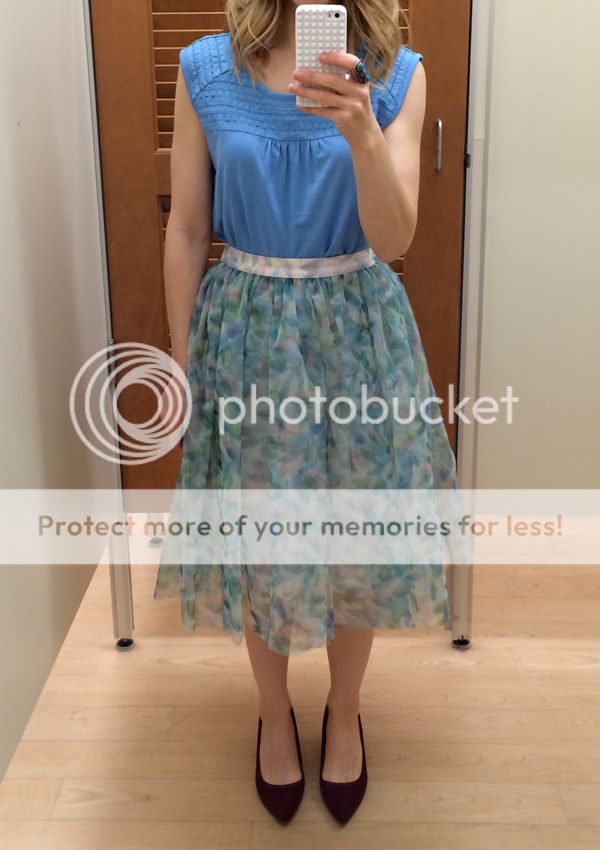 LC Lauren Conrad Kohl's Disney Cinderella Princess skirt and blue blouse, Lauren Conrad Kohl's Disney Cinderella collection