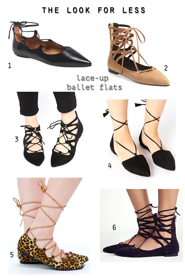 Aquazurra Lace Up Ballet Flats Look for Less, Aquazurra look alike lace up ballet flats