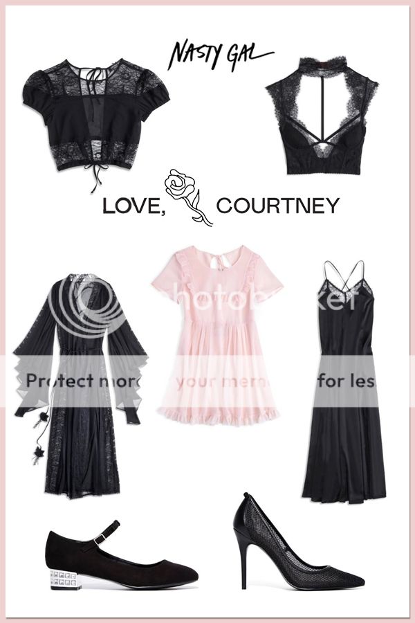 Courtney Love Nasty Gal collection, Love, Courtney Nasty Gal lookbook