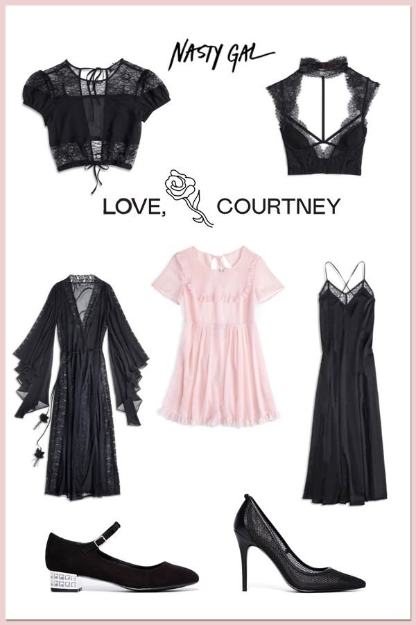 Courtney Love Nasty Gal collection, Love, Courtney Nasty Gal lookbook