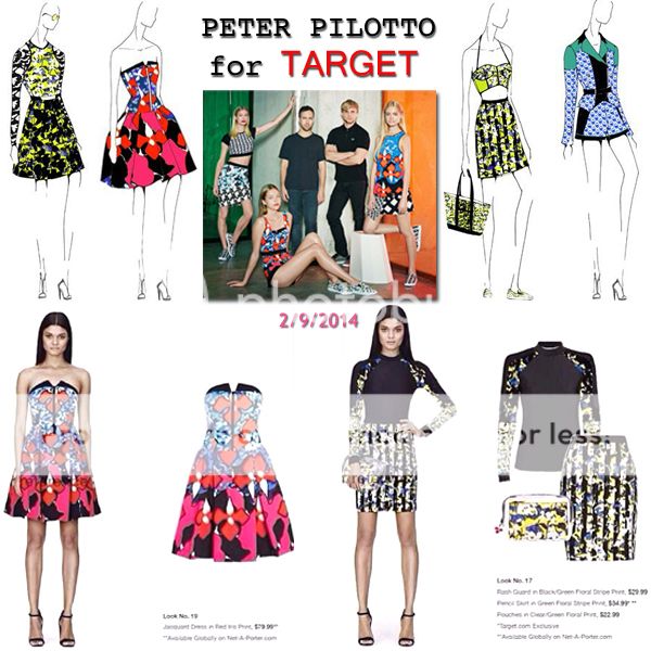 Peter Pilotto for Target Lookbook Images and preview