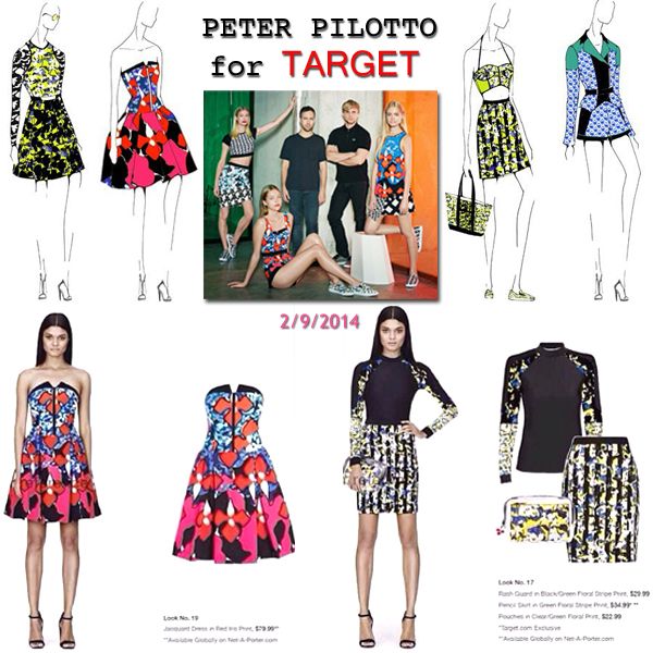 Peter Pilotto for Target Lookbook Images and preview