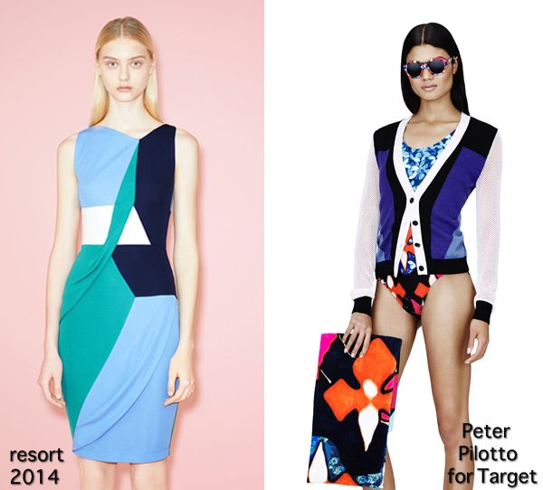 Peter Pilotto for Target colorblocking