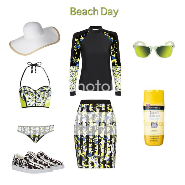 Peter Pilotto for Target lookbook - beach day