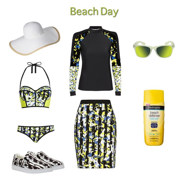 Peter Pilotto for Target lookbook - beach day