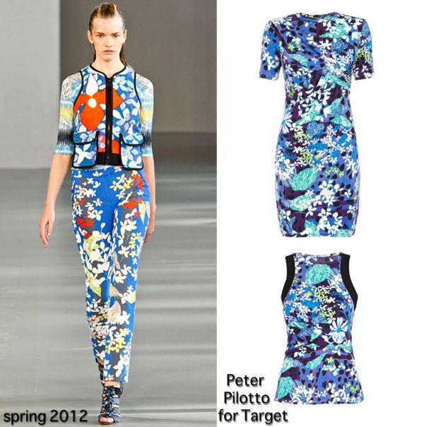 Peter Pilotto digital floral print