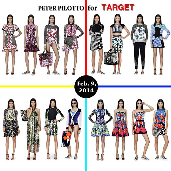 Peter Pilotto for Target lookbook