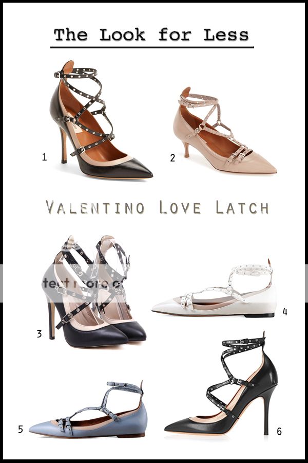 Valentino Love Latch Look for Less, Valentino Love Latch shoes look alikes