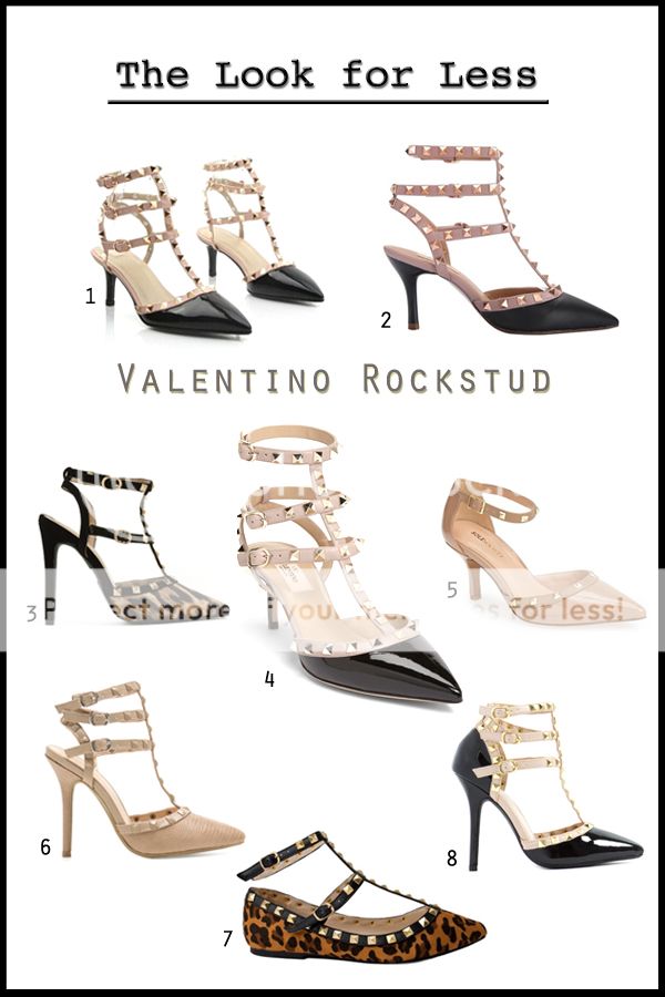 Fashion Trend Guide: The Look for Less - Valentino Rockstud Shoes