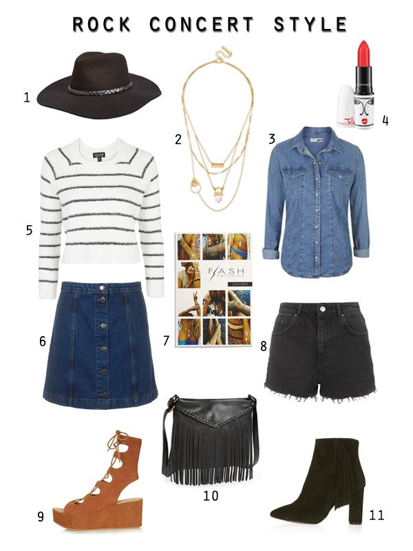 What to wear to a rock concert, See rock concert outfit ideas