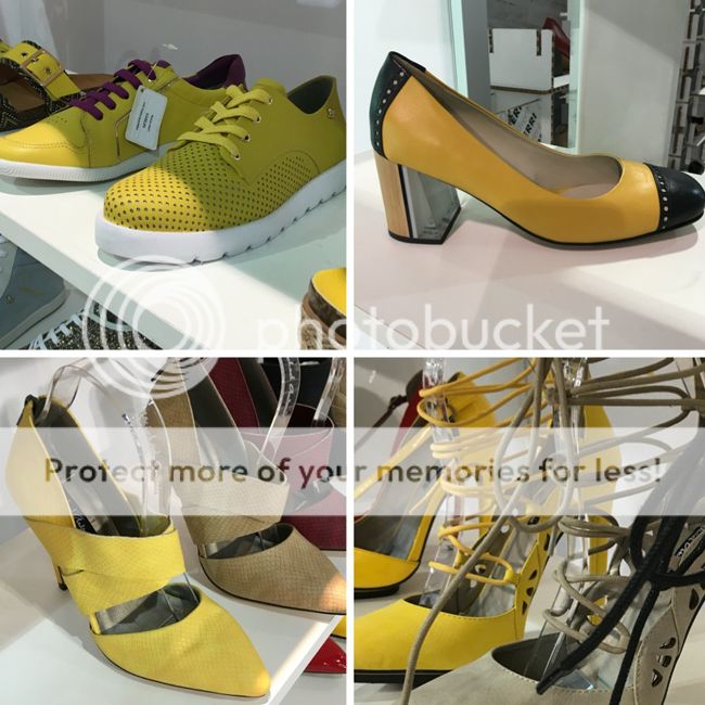 yellow shoe trend fall 2016