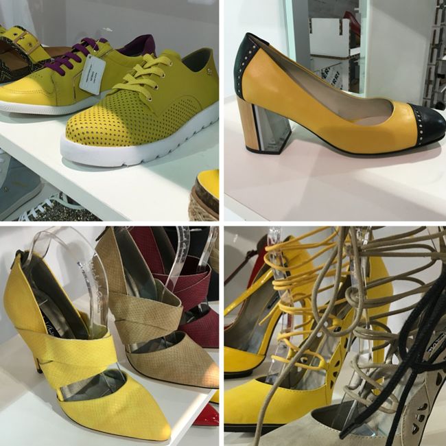 yellow shoe trend fall 2016