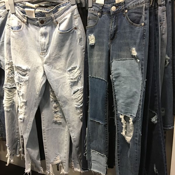 cotton on deconstructed denim