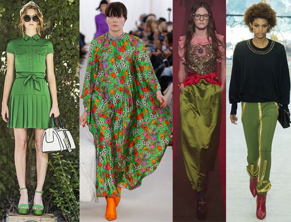 spring 2017 color trend greenery