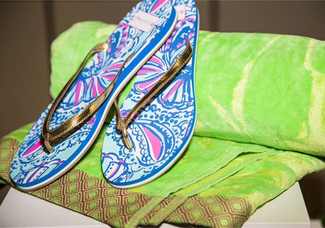 Lilly Pulitzer for Target Flip Flops