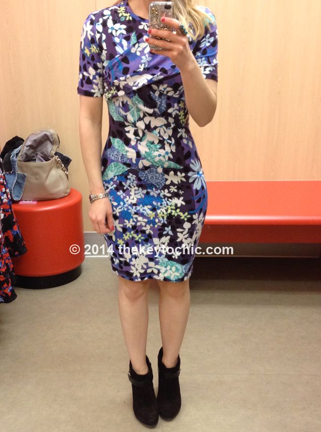 Peter Pilotto for Target blue floral dress