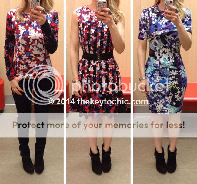 Peter Pilotto for Target blogger review, fitting room photos