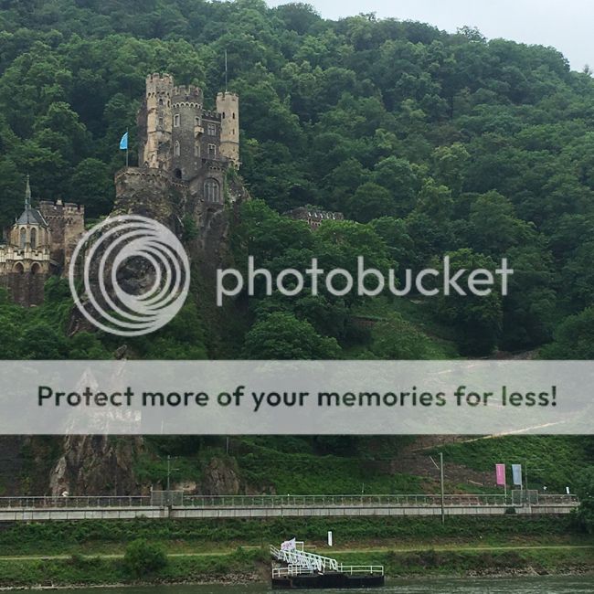 castles along the Rhine River views