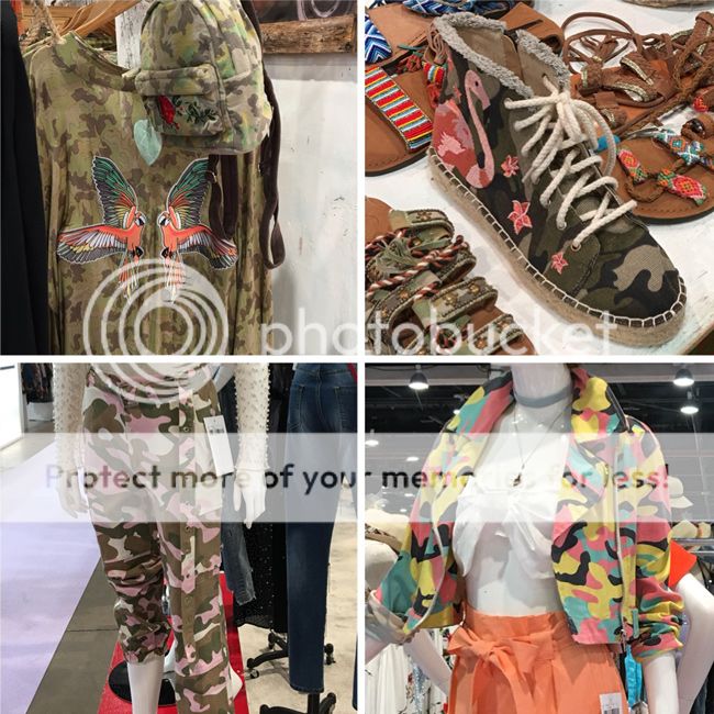 colorful camouflage fashion trend 2018
